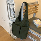 Practical Multi-Pocket Tote Bag Calm Wears
