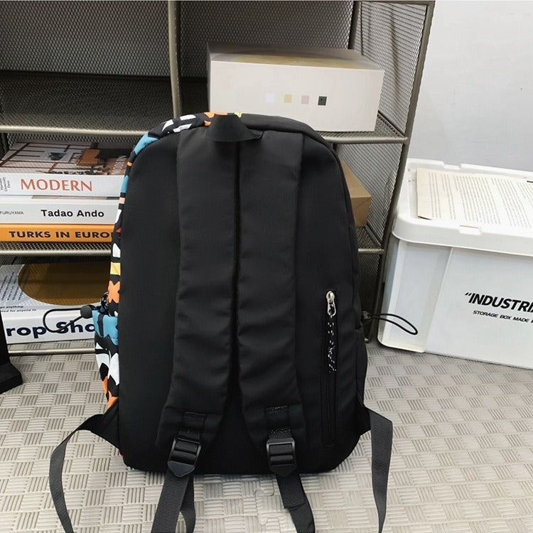 Graphic Print Backpack