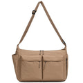 Multi-Pocket Crossbody Messenger Bag