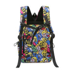 Stylish Leaf-Patterned Backpack