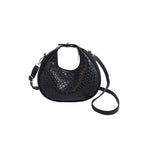 Textured Woven Crossbody Bag