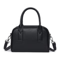 Textured Leather Mini Handheld Satchel