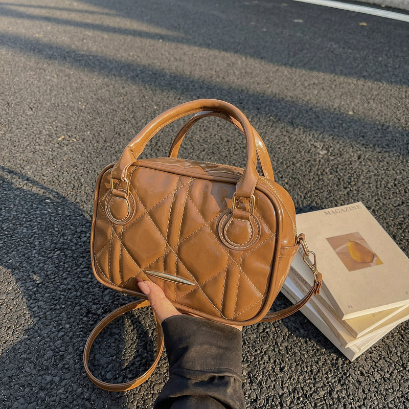 WoQuilted Mini Satchel Bag
