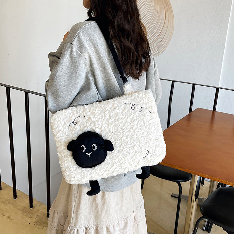 Cute Plush Handbag