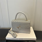WoChic Textured Handheld Satchel Bag