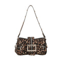 Trendy Animal Print Shoulder Bag