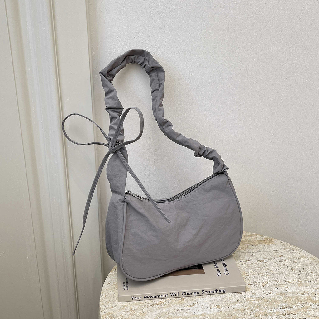 Textured Fabric Sling Bag