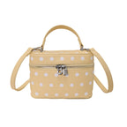 Women's mini handbag with playful design and elegant accents