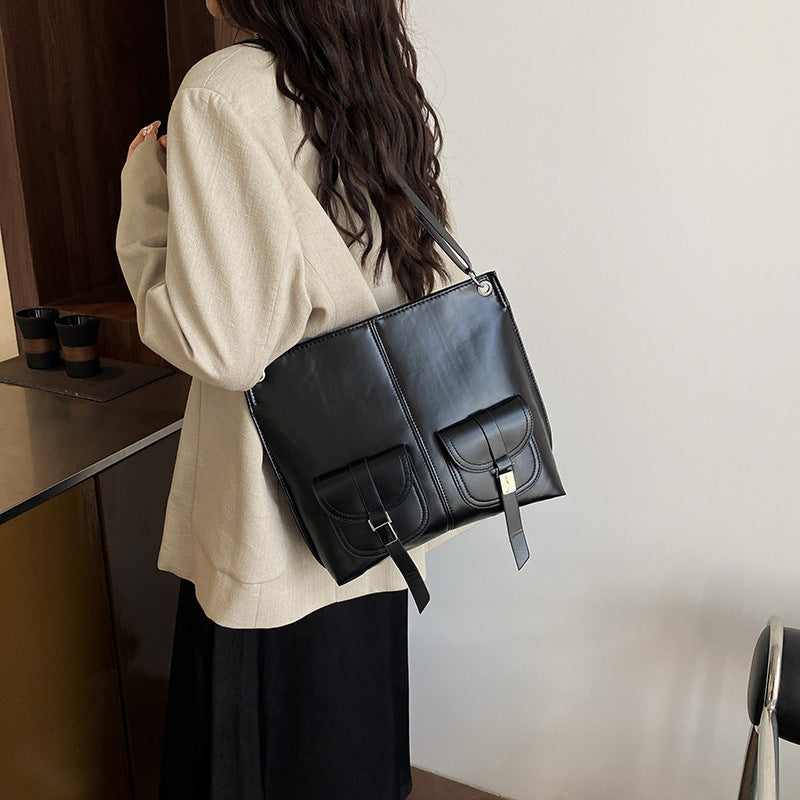 Modern Structured Shoulder Bag