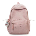 Backpack with Sparkling Stars and Modern Details