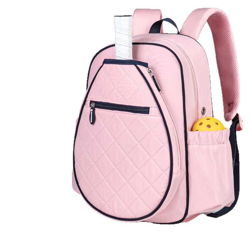 Sport backpack with separate shoe compartment and external ball pockets