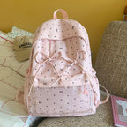 Stylish Polka Dot Pattern Backpack