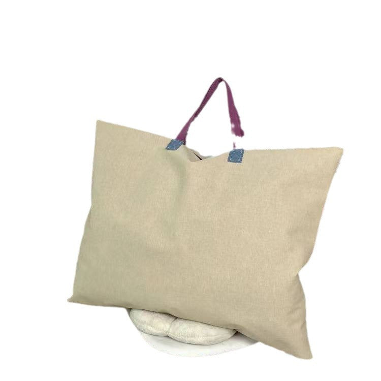 Unisex Soft Fabric Storage Pillow