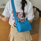 Women’s shoulder bag in modern design with structured surface-https://detail.1688.com/offer/1023065663095.html-Calm Wears-Blue-nothing-Calm Wears
