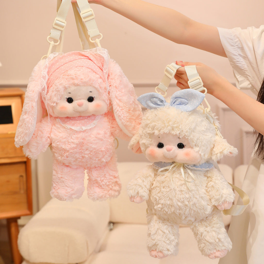 Plush Backpack in Cute Rabbit Design