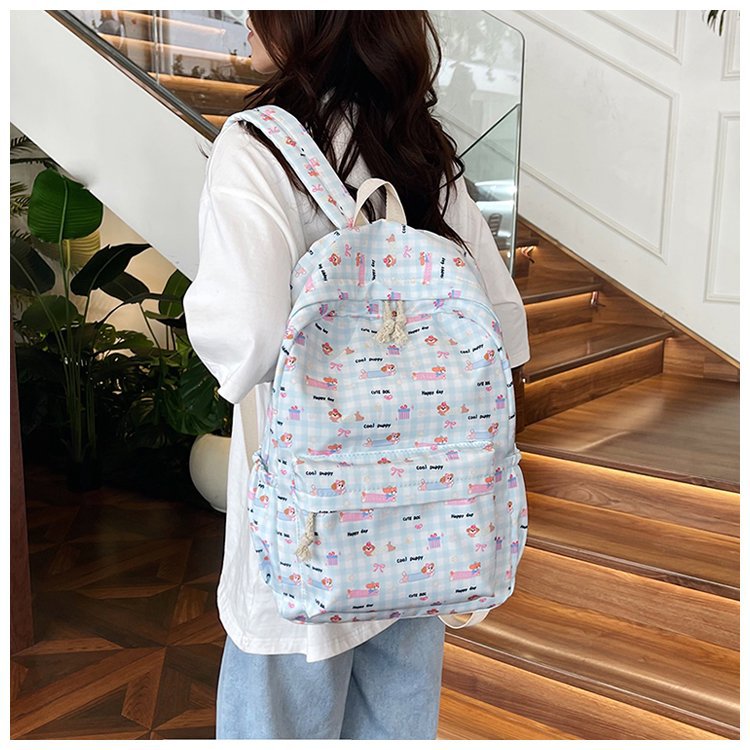 Backpack with Creative Graphic Design