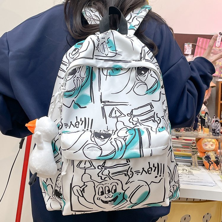 Backpack in Modern Comic Design