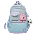 Children's backpack with playful animal motif and versatile compartments