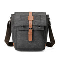 Vintage-Inspired Canvas Messenger Bag