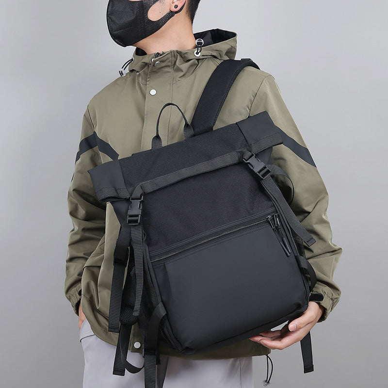 Roll-Top Expedition Backpack Calm Wears