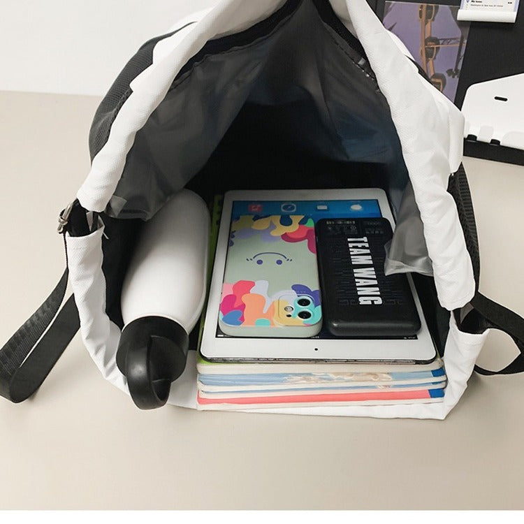 Sporty backpack with multifunctional design