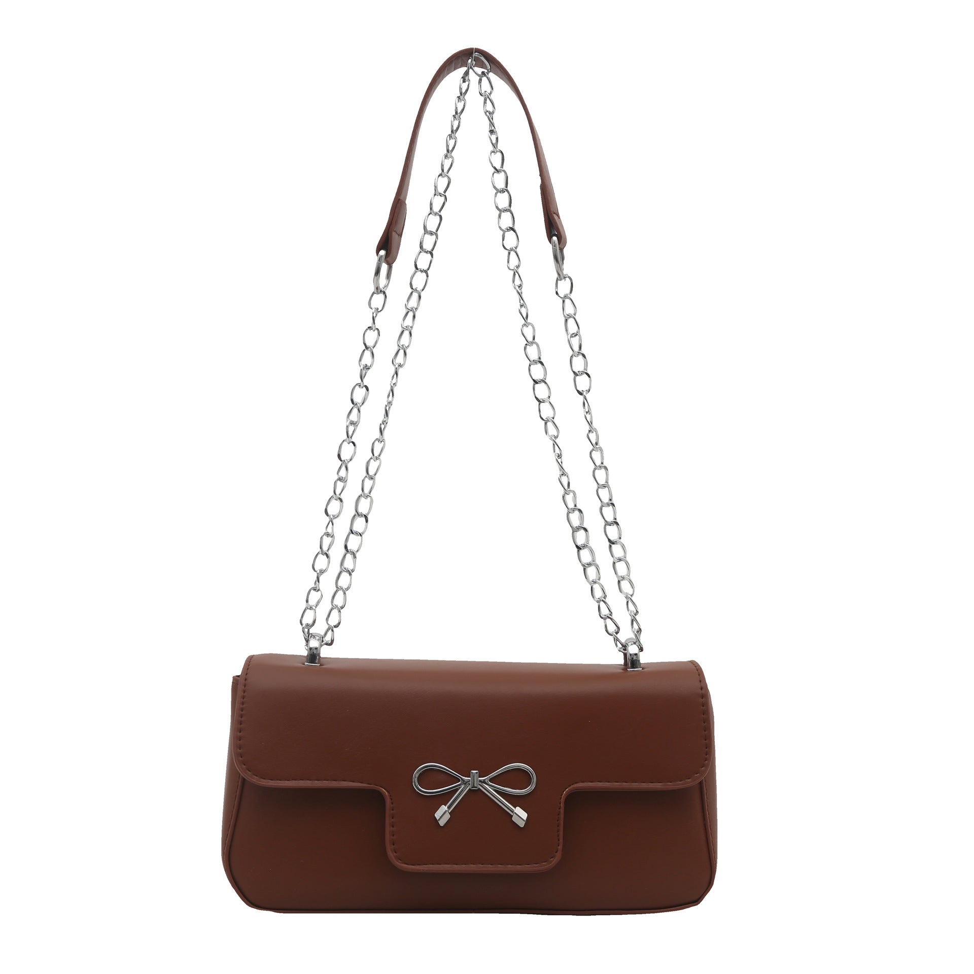 Elegant Bow Accent Crossbody Bag