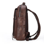 Premium Vintage Leather Backpack