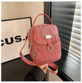 Compact Multi-Pocket Mini Backpack
