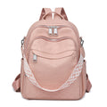 Versatile Textured Backpack with Multiple Compartts
