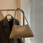 Woven Leather Handbag