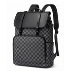 Modern Checkered Backpack Calm Wears