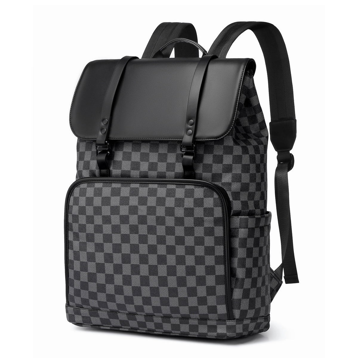 Modern Checkered Backpack Calm Wears