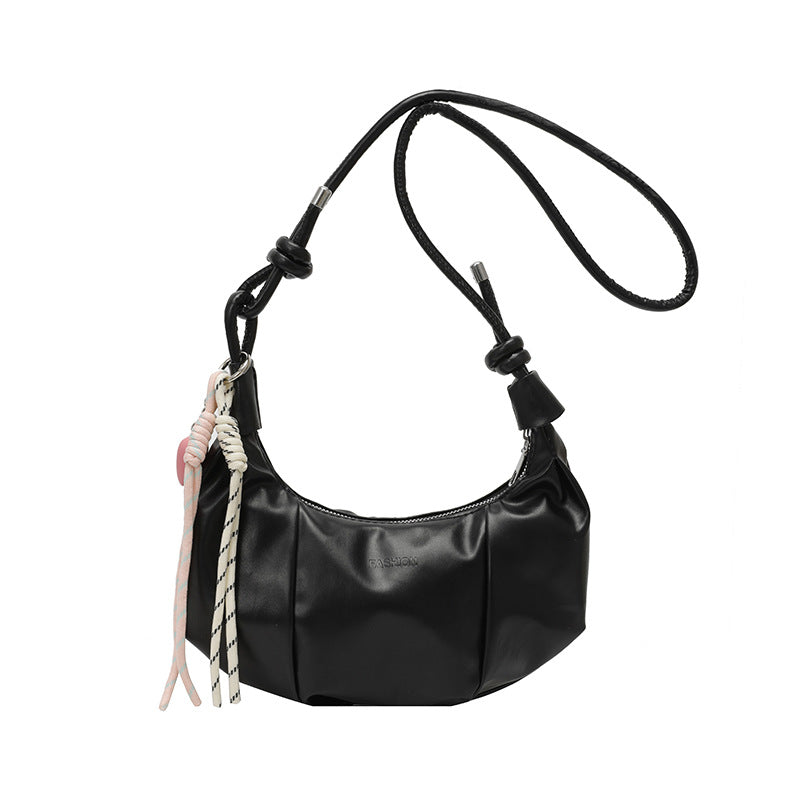 Stylish Pleated Shoulder Bag
