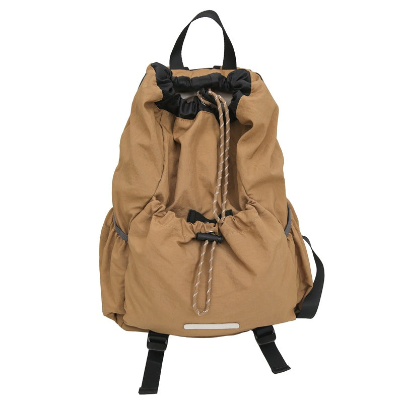 Casual Drawstring Closure Backpack