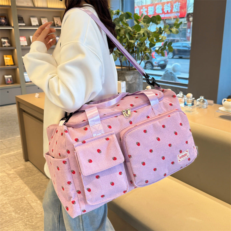 Chic Multi-Compartment Travel Duffle