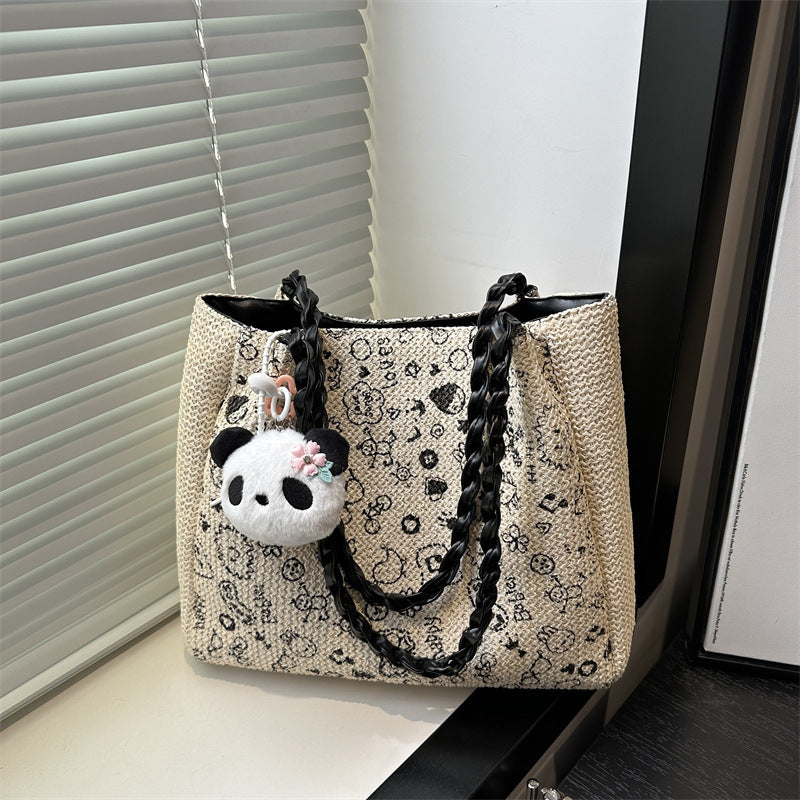 Chic Woven Tote Bag