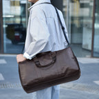 Premium Stylish Leather Duffel Bag