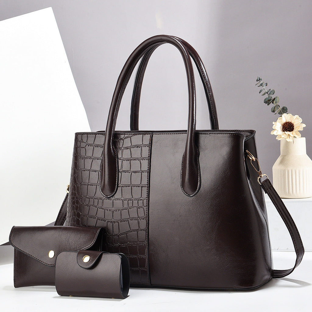 Women's tote bag with removable accessories-https://detail.1688.com/offer/1037927878258.html-Calm Wears-Khaki-3351323-Calm Wears