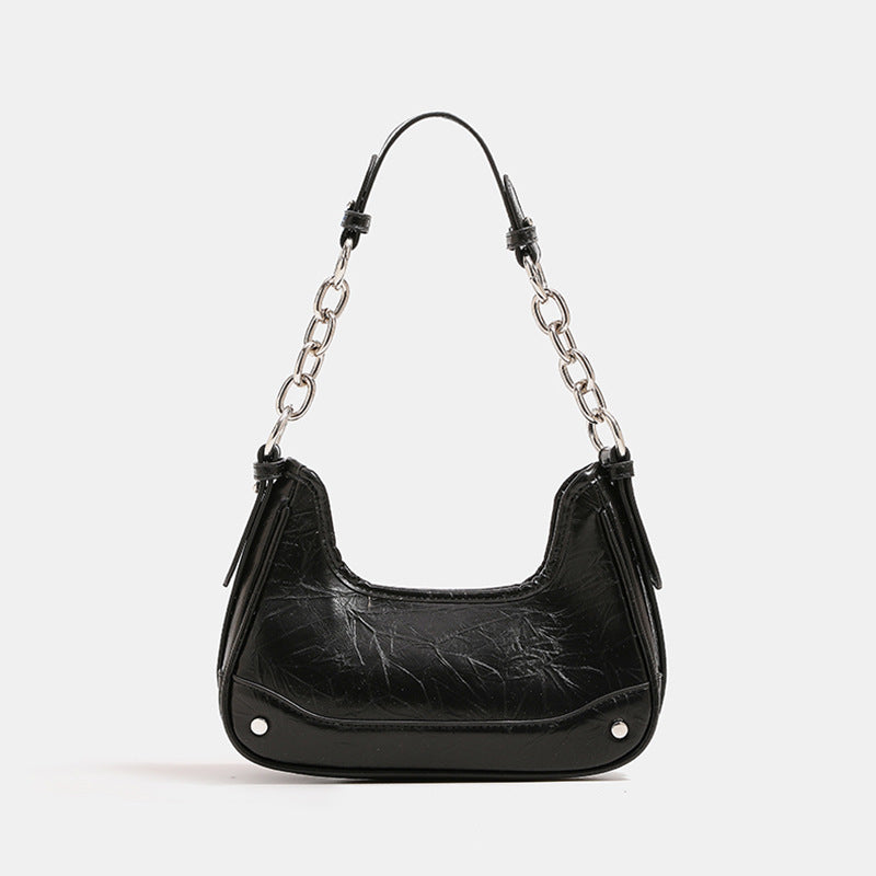 Chic Metallic Shoulder Bag