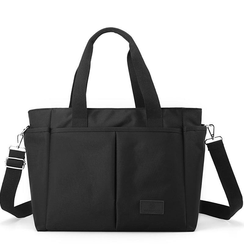 Women Multifunctional Tote Bag-https://detail.1688.com/offer/1007562742123.html-Calm Wears-Black-S-Calm Wears