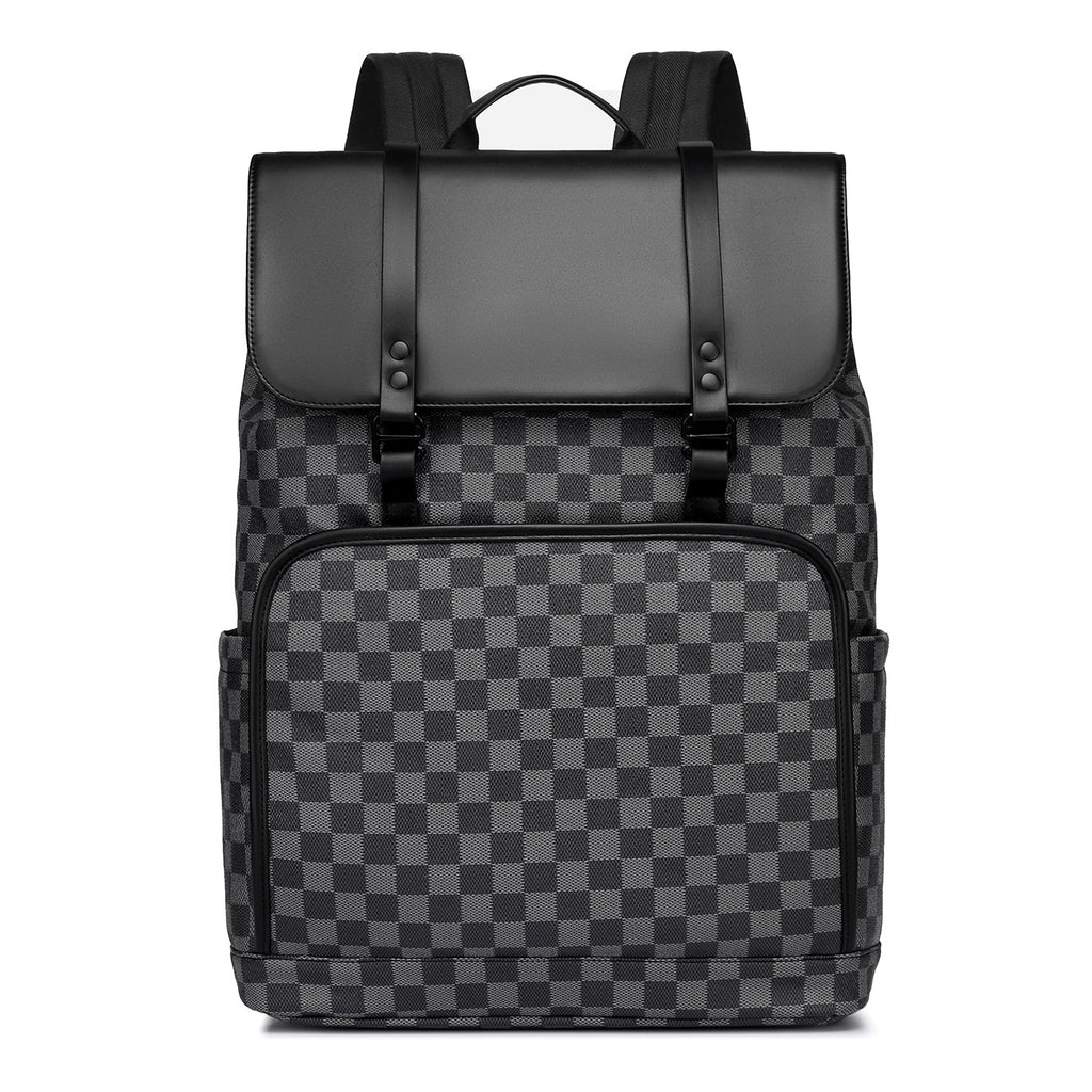 Modern Checkered Backpack Calm Wears