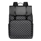Modern Checkered Backpack Calm Wears