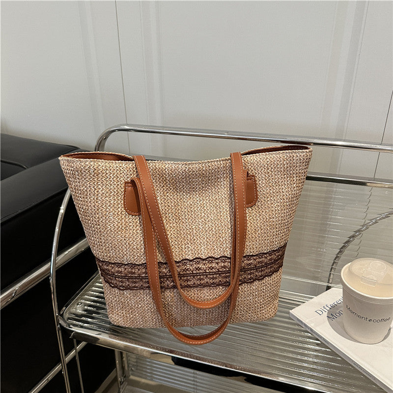 Eco-Friendly Handwoven Beach Tote Bag
