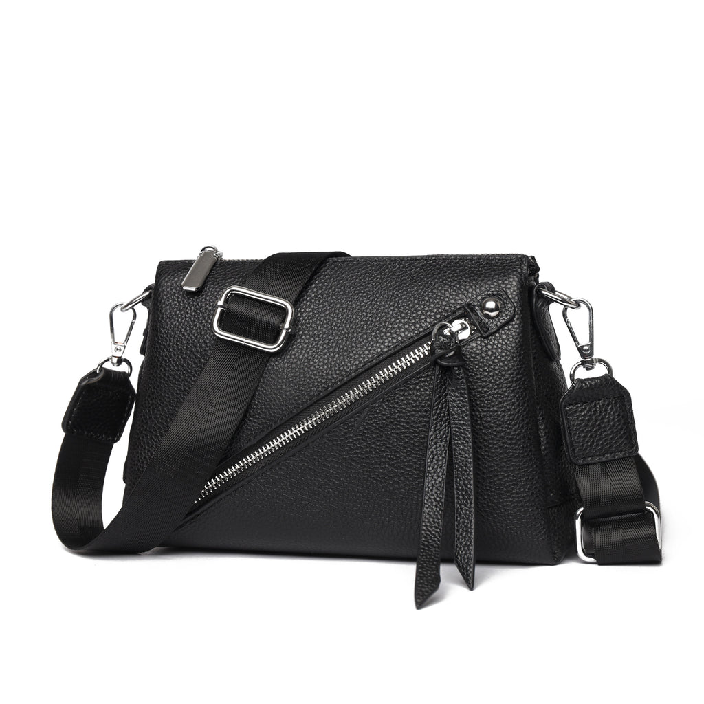 Stylish Textured Crossbody Bag