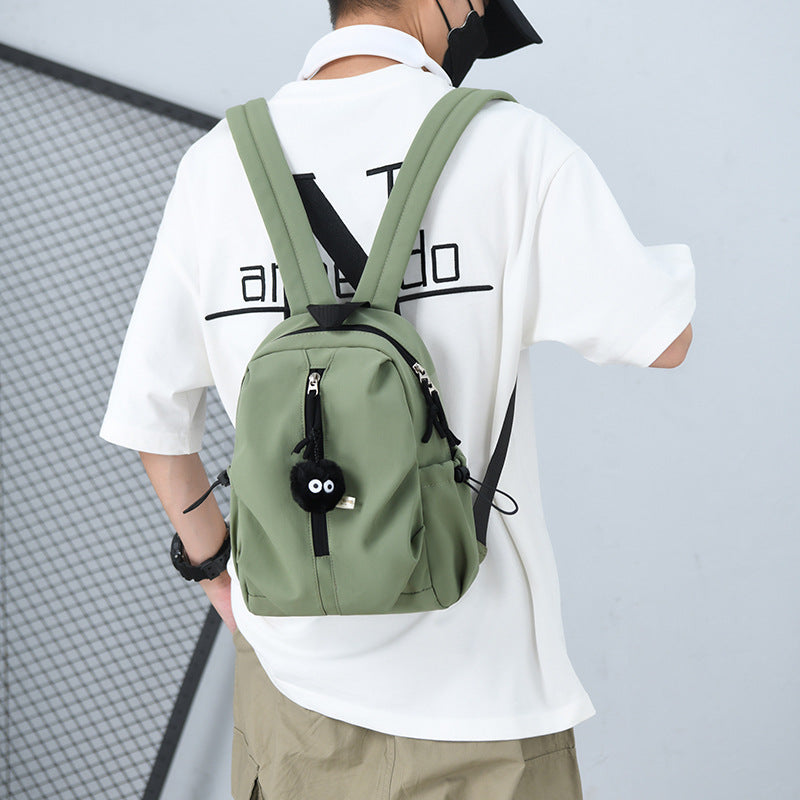 Stylish backpack with multifunctional compartments