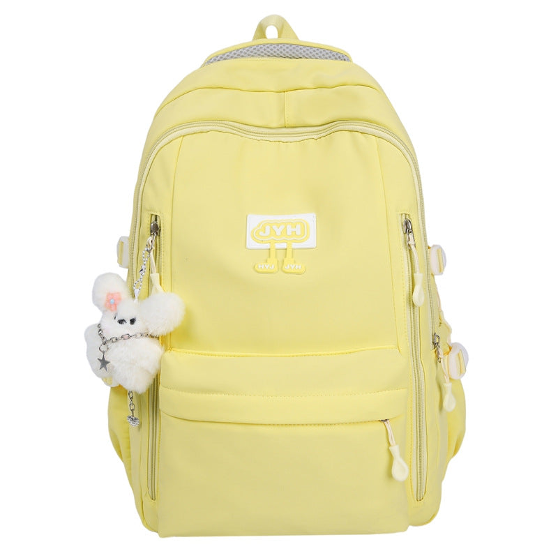 Cute Animal-Themed School Backpack-https://detail.1688.com/offer/1065562706855.html-Calm Wears-Yellow-Calm Wears