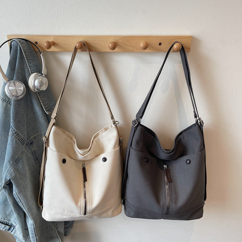 Multi-Pocket Casual Sling Bag