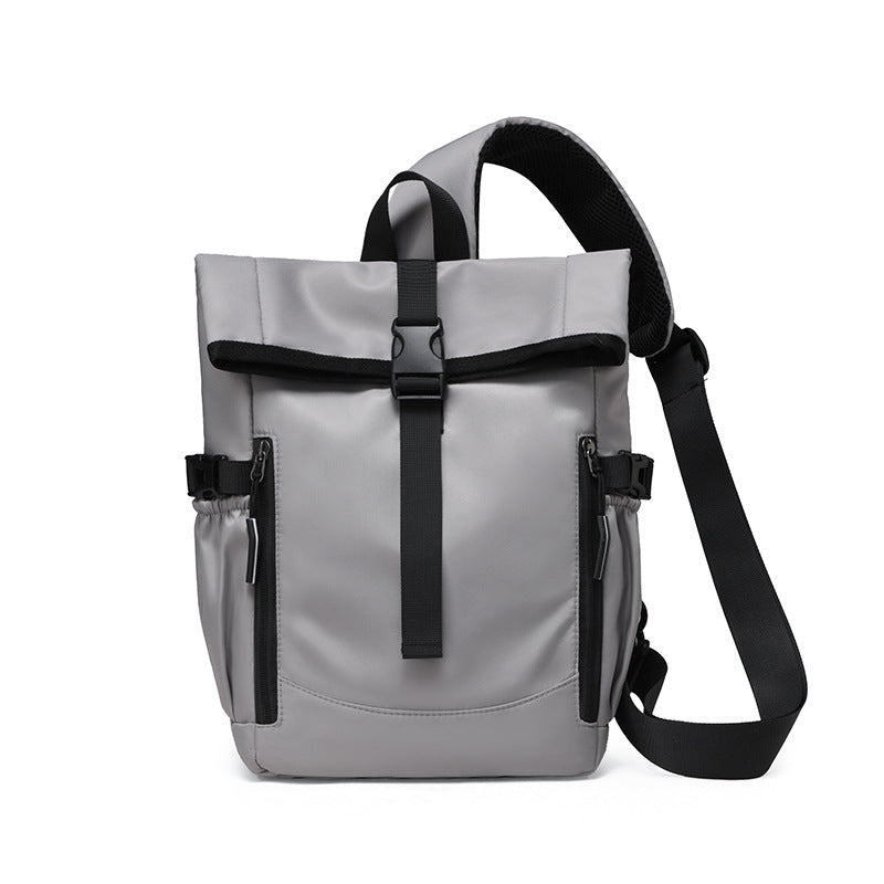Modern Versatile Roll-Top Backpack