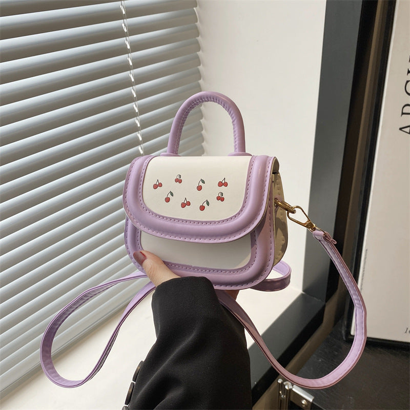 Ladies Mini-Handbag with playful cherry motif