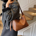 Women stylish shoulder bag with textured design-https://detail.1688.com/offer/994120254167.html-Calm Wears-Braun-nothing-Calm Wears